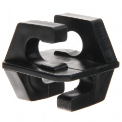 Koltec Klikisolator zwart 6mm 3e en 4e draad (zak 25 st)