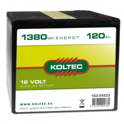 Koltec Batterij 12 Volt 1380Wh 120h