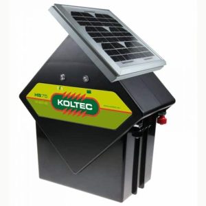 Koltec HS75 schrikdraad apparaat incl 5Watt zonnepaneel
