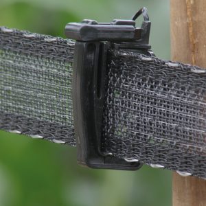 Koltec 40mm lint versterkt 345kg Zwart 200mtr