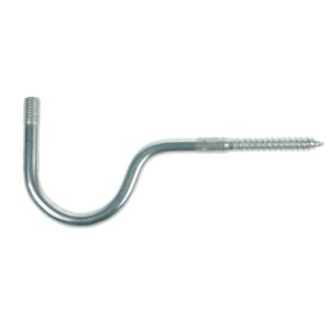 Koltec Isolatorsteunen (kort met zwanenhals) M10 draad voor hout 50st