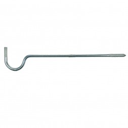 Koltec Isolatorsteunen (lang zwanenhals, 35,5 cm) M10 draad voor hout 50st