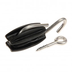 Koltec ei-isolator met RVS/INOX haak en schroefoog