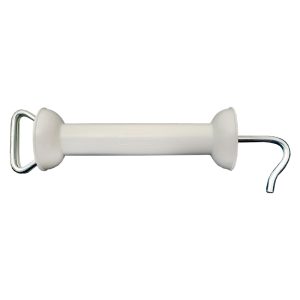 Koltec Poortgreep wit met lintklem (2st)