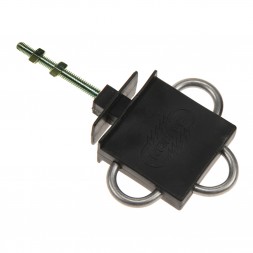 Koltec Poortgreepanker 3-weg gegalv. metalen palen (4st)