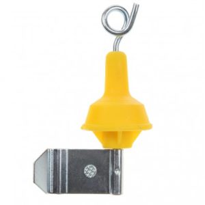 Koltec Zij-krulstaartisolator ovale veerstalen palen