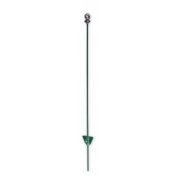 Koltec Palen veerstaal 105 cm groen ovaal met ringisolator