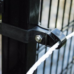 Koltec hekwerkisolator kort 8cm koord (60x40mm)