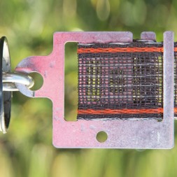 Koltec poortgreepplaten RVS/INOX voor koppeling Lint tot 50mm aan greep