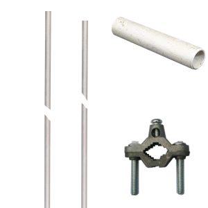 Aardpenset 2 mtr compleet incl aardklem