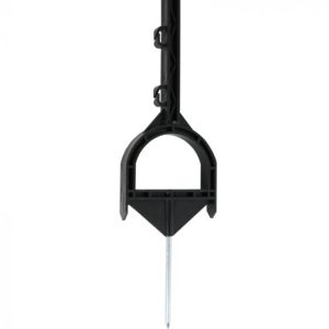 Koltec stijgbeugelpaal zwart 160cm