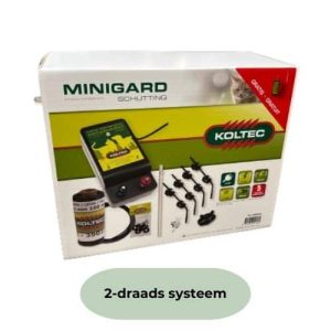 KOLTEC Minigard Schuttingset (2-draads systeem)