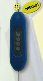 Koltec afrasterings controlelampje