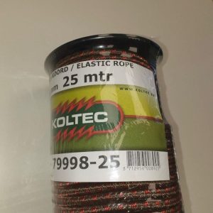 Koltec koord elektrisch op rol 25mtr bruin