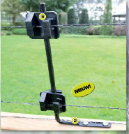 Koltec schutting isolatorsteun haaks