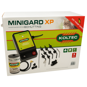 KOLTEC Minigard Schuttingset XP 4-draads voor langharige katten